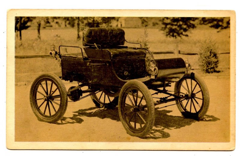 1902 Oldsmobile Curved Dash Runabout, Model R, $650! *NOT A POSTCARD*