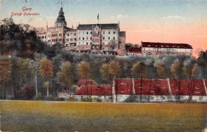 Gera Thuringia Germany birds eye view Schloss Osterstein antique pc Y13808