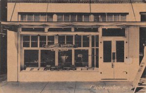 Clearwater Florida Clearwater Bakery & Cafeteria Sepia Photo Print PC U6649