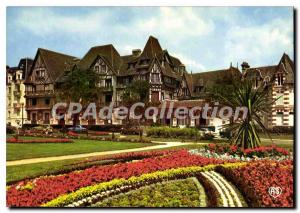 Modern Postcard La Cote Fleurie Cabourg Calvados The Normandy Hotel