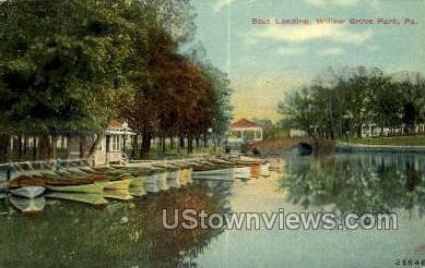 Boat Landing - Willow Grove Park, Pennsylvania