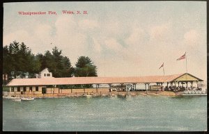 Vintage Postcard 1907-1915 Winnipesaukee Pier, Weirs, New Hampshire (NH)