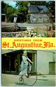 Postcard - Greetings from St. Augustine, Florida