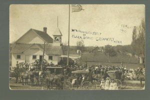 Clarks Grove MINNESOTA RP 1910 CREAMERY CELEBRATION nr Albert Lea Ellendale