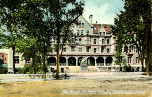 Canada - QC, Montreal. Victoria College, Sherbrooke Street