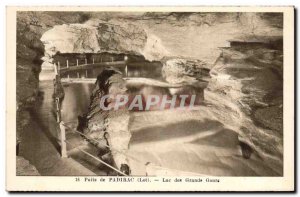 Old Postcard Cave Caves Padirac Pit Lake Great Courses