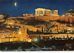 B109659 Greece Athens Acropolis by Night, L'Acropole Panorama