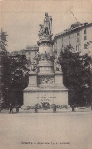 ITALY~GENOVA MONUMENTO COLOMBO~PHOTO POSTCARD