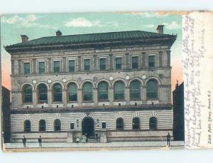 Pre-1907 LIBRARY Newark New Jersey NJ A3219