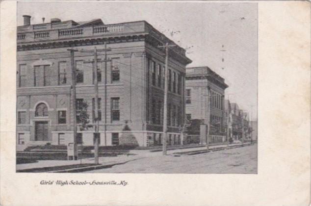 Kentucky Louisville The Girls' High School 1906