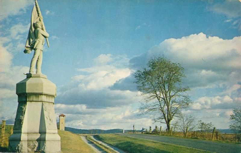 Bloody Lane on Antietam Battlefield - Sharpsburg MD, Maryland