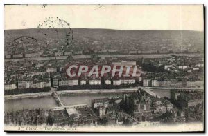 Old Postcard Lyon General view