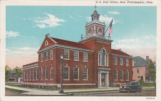 Ohio Gallipolis New Philadelphia Post Office  Curteich