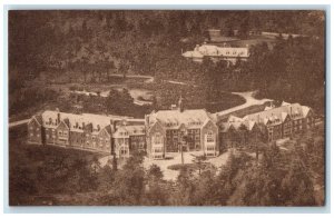 c1950's Sanitarium Main Buildings Christian Science Chestnut Hill MA Postcard