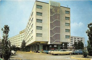 Jamaica New York 1960 Postcard International Hotel JFK International Airport NYC