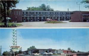 Hagerstown Maryland 1960s Postcard Venice Motel and Restaurant