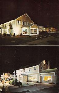 Yarmouth Massachusetts Dock Motor Lodge Multiview Vintage Postcard K38238
