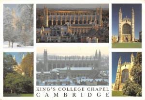 uk2125 king's college chapel cambridge real photo uk