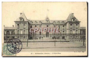 Old Postcard Abbeville The Hotel Dieu