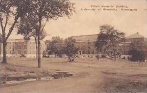 Minnesota Minneapolis Elliott Memorial University of 