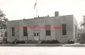 KS, Sabethia, Kansas, RPPC, Post Office Building, Entrance, Cook Photo No D-162