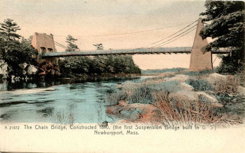 MA - Newburyport. Chain Bridge between Andover & Newburyport