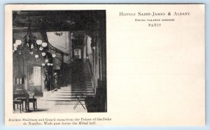 Hotel Saint-James & Albany Interior Staircase PARIS France Postcard