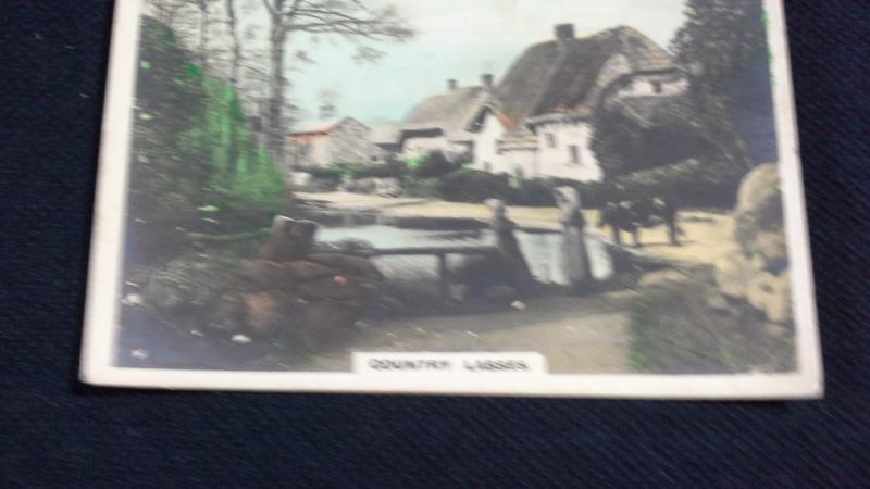 Cavanders Ltd Cigarette Card No 34 Camera Studies Country Lasses