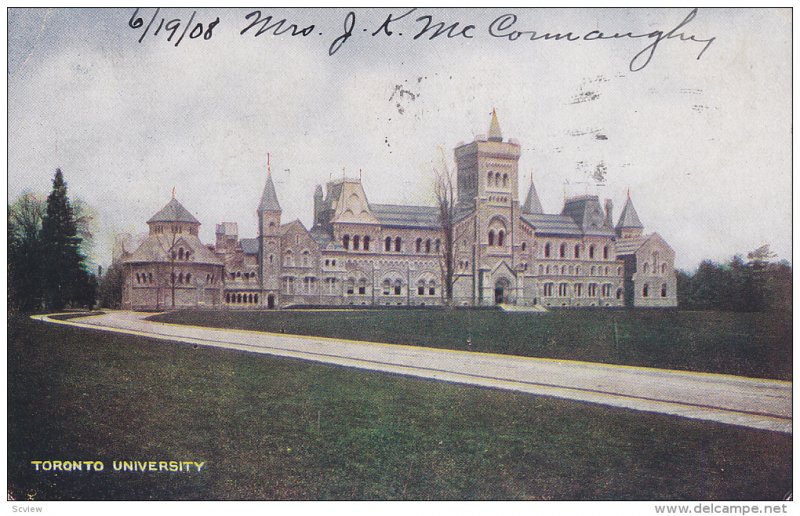 Toronto University, Toronto, Ontario, Canada, PU-1908