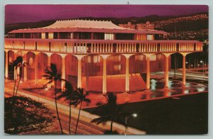 Honolulu Hawaii~State Capitol Bldg~Standard Chrome Postcard