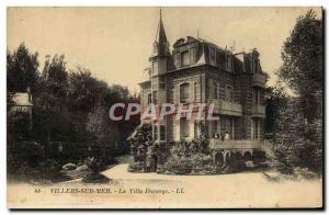 Old Postcard Villers sur Mer Villa d'Orange