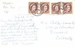 H67/ Canada RPPC Postcard c1940s Polar Bear In The Wild  183