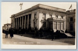 West Virginia Building Panama Pacific Expo San Francisco CA RPPC Photo Postcard