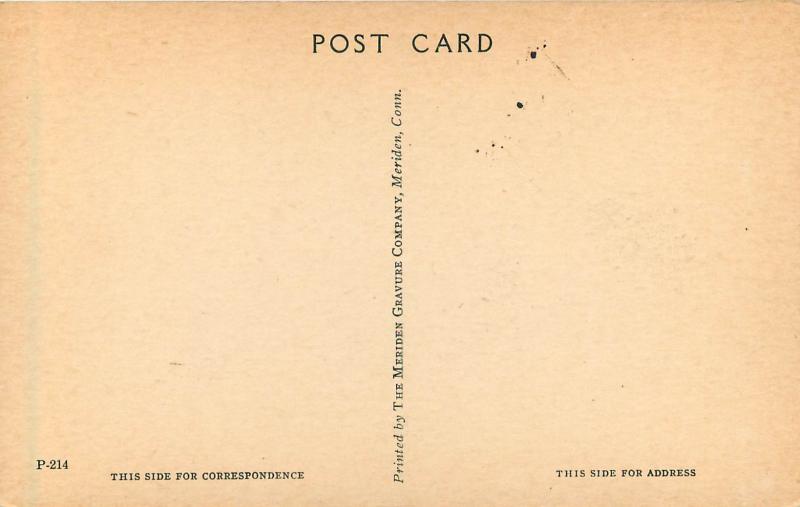 Vintage Postcard Post Office Clarksburg WV Harrison County