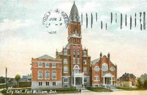 Canada, Ontario, Fort Williams, City Hall, W.G. Mac Farlane I. 740