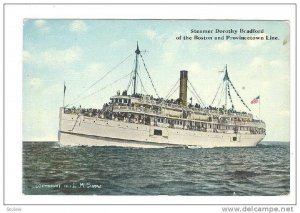 Oceanliner/Steamer, Steamer Dorothy Bradford Of The Boston & Provincetown Lin...