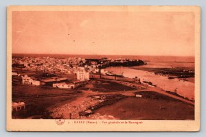 RABAT Morocco & The Bouregreg River Vintage Postcard 0540