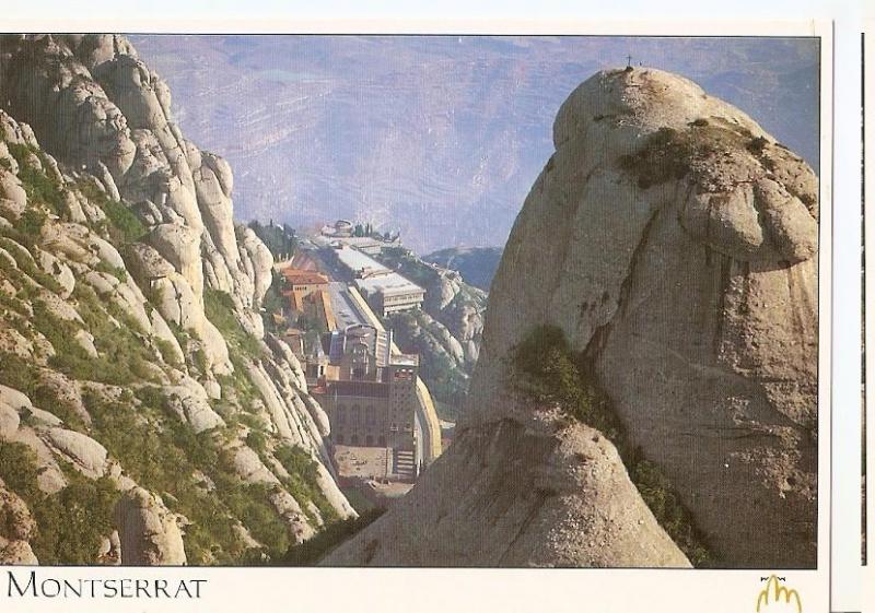 Postal 046688 : Montserrat. Vista aerea