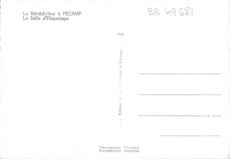 BR49681 :a benedictine a Fecamp   France