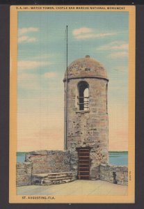 Florida St. Augustine - Watch Tower Castle San Marcos National Monument ~ Linen