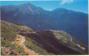 Auto Road leading to Top of Mt Washington New Hampshire NH,