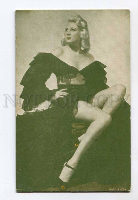 286280 MUTOSCOPE Pin-Up Girl ACTRESS DANCER VAUDEVILLE vintage