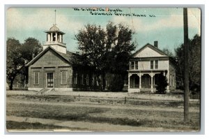 Postcard M. E. Church Council Grove Kans. Kansas Vintage Standard View Card 