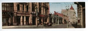 3080111 CHINA town street view Vintage panoramic postcard