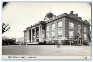 c1910 High School Building Lawton Oklahoma OK Antique Unposted Postcard