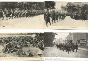 SCOTLAND UK MILITARY 58 Vintage postcards Pre-1940 (L3328)