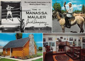 Manassa Colorado Jack Dempsey Birthplace Oversized Postcard AA5780