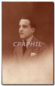 PHOTO CARD Fantasy - Men - young man - Old Postcard