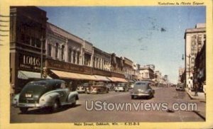 Main Street - Oshkosh, Wisconsin