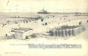 Strand met Wandelhoofd Scheveningen Netherlands 1906 